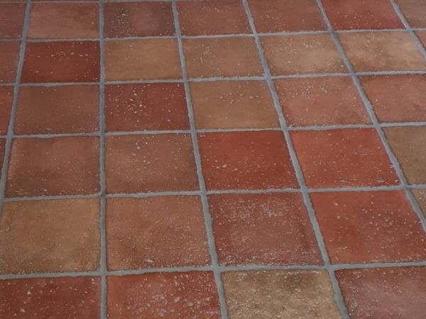 Old World Look floor tiles