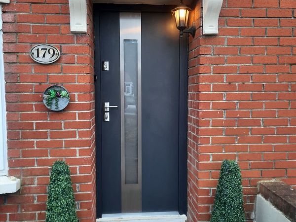 Front door Energy saving and security