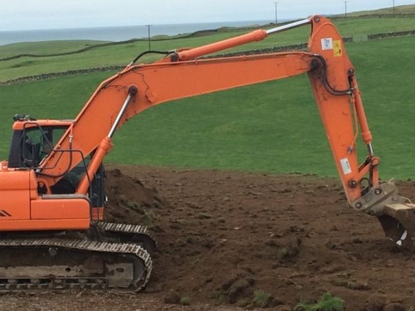 Mgr Man with digger and dumper hire, ground works