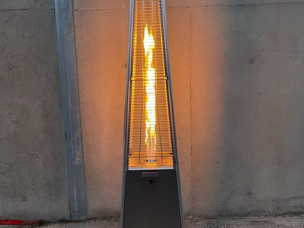 Patio heater 15kw, pyramid heater, flame tower