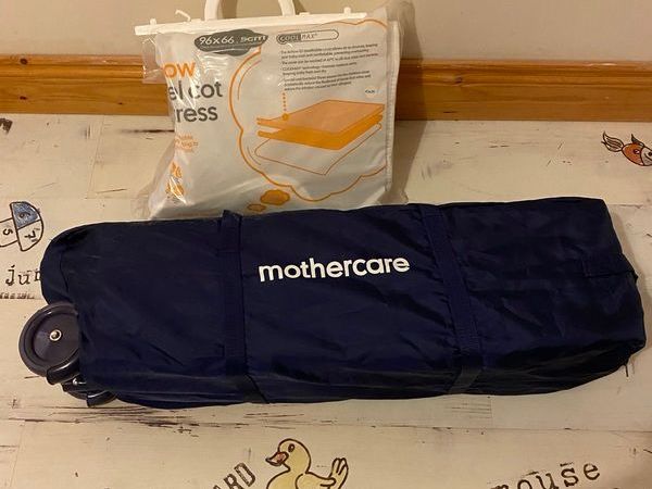 mothercare portable playpen/cot with Mattress