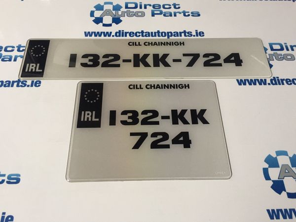 NUMBER PLATES 👉DirectAutoParts.ie