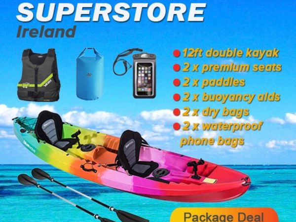 Brand New Double 12ft Sea Kayak bundles