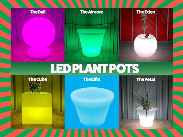 Light Up Plant Pots