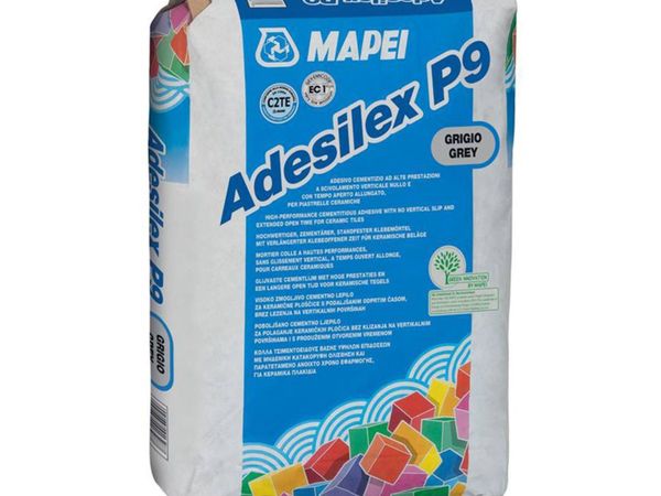 Mapei Adesilex P9 Ultra flexible tile adhesive