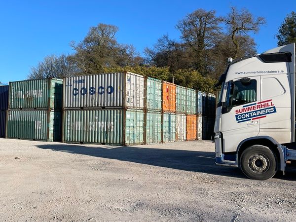 Second hand shipping containers