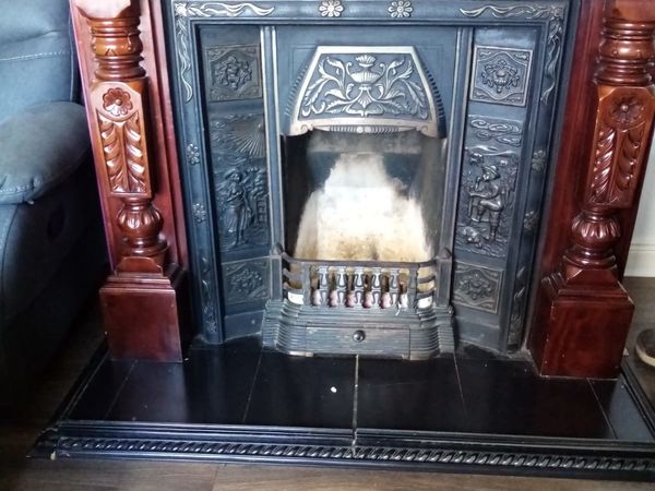 Fire place and surrounding