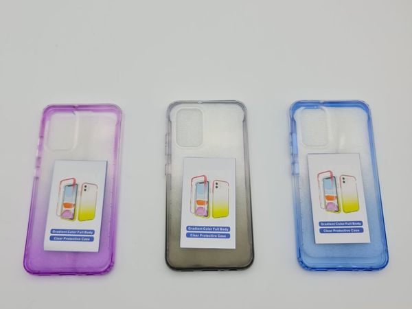 2 in 1 Clear shockproof case for phones