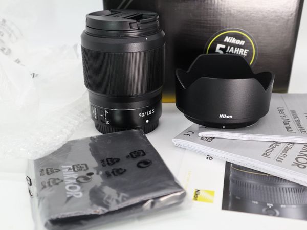 Nikon Z 50mm F1.8s Lens (As Good As New)