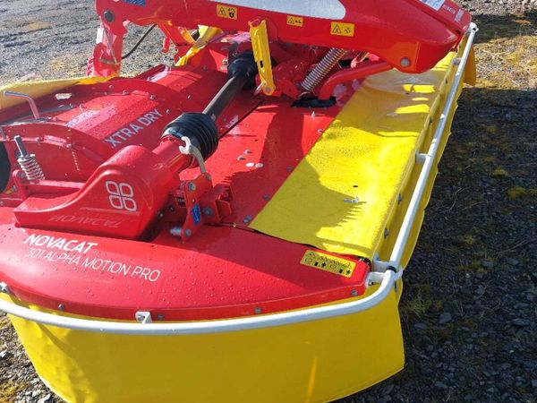 Pottinger front and rear mowers