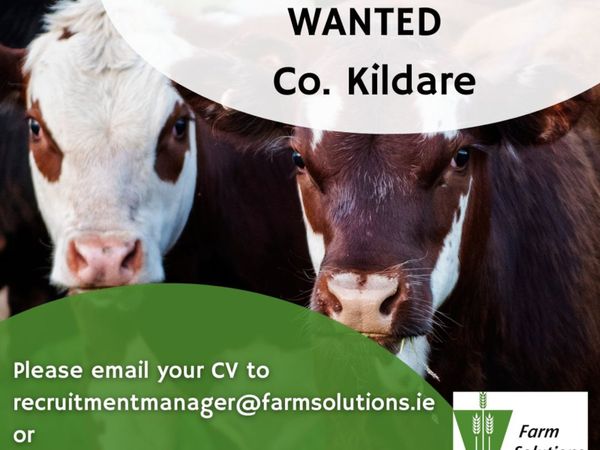 Assistant Herdsperson Required in Kildare
