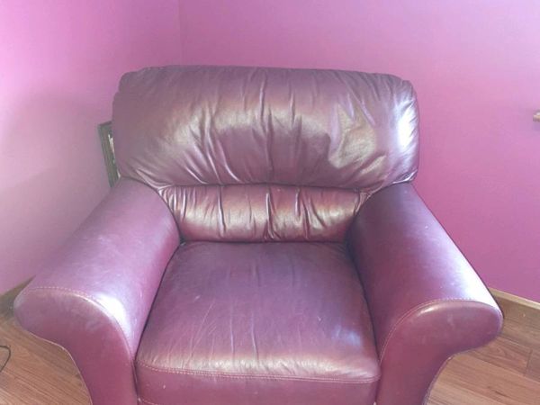 Sofitalia Leather Armchairs x 2