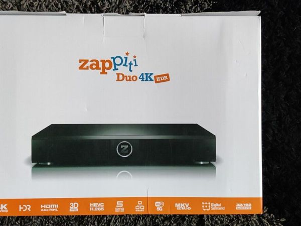 ZAPPITI DUO 4K HDR PLAYER fault