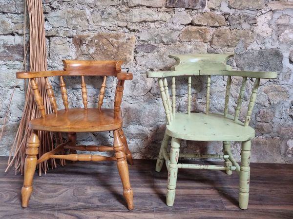 Antique Smokers Bow Chairs