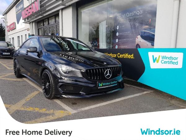 Mercedes-Benz CLA-Class Coupe, Petrol, 2016, Black