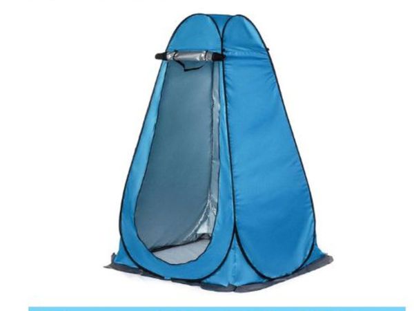 Portable Privacy Shower Toilet Outdoor Camping Tent Shed UV Swim Dressing Latrine Toilet Bird Watching Changing Tent with Bag