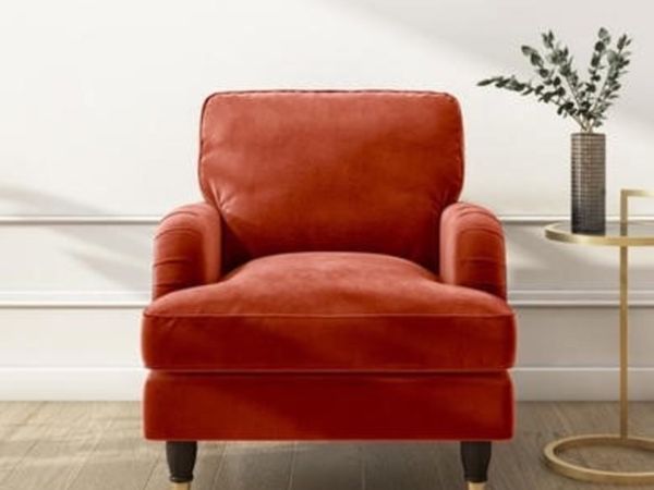 Gorgeous Burnt Orange Armchair