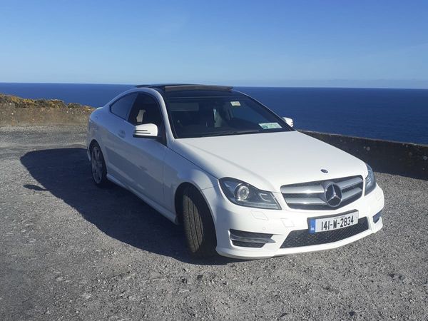 Mercedes-Benz C-Class Coupe, Diesel, 2014, White