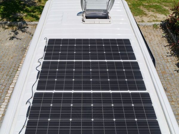 130W flexible solar panel kit for camper or boat