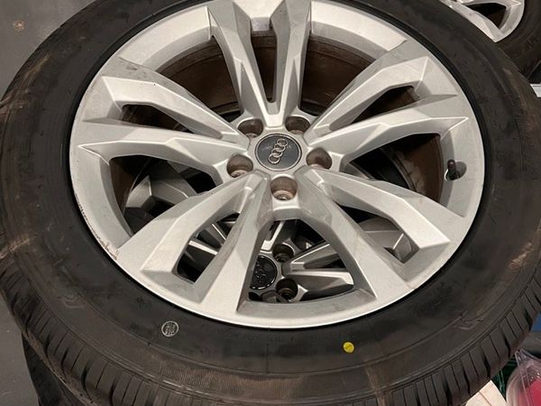 Audi alloys and good tyres