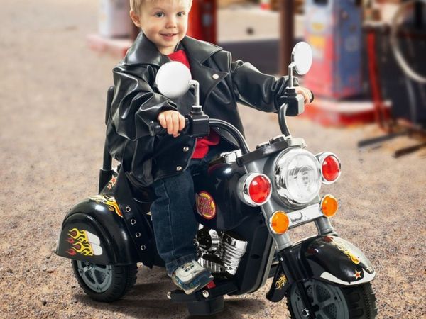 6v Harley Style Ride On Motorbike - Wild Child