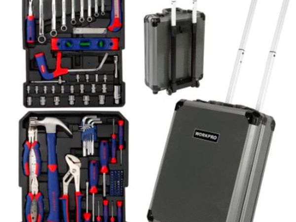 Tool Set Hand Tool Kit Aluminum Trolley Case Tool Box Set Repair Kit Home Tool Set