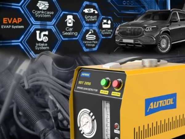 Car Smoke Leak Detector Pipe Leak Locator Automotive EVAP System Smoke Leakage Analyzer Detector Diagnostic Tool
