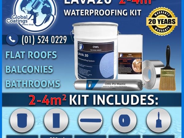 Flat Roof Repair Kits-Liquid Rubber