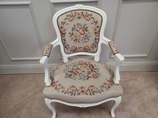 French antique bedrom armchair