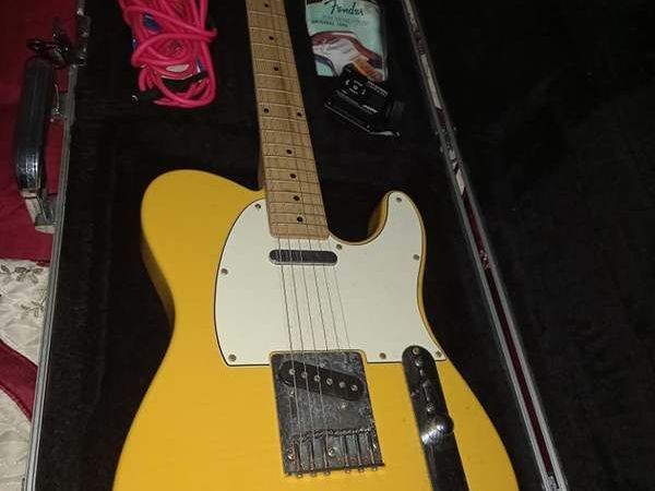 Indie Telecaster and case