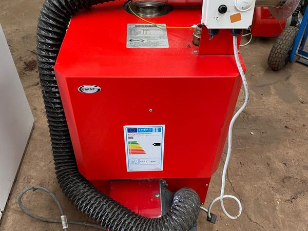 Condensing oil boiler burner