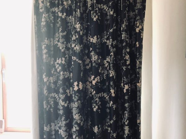 Beautiful Laura Ashley silk curtains