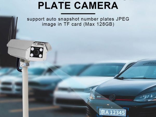 Vehicle registration camera. (Lpr Anpr)