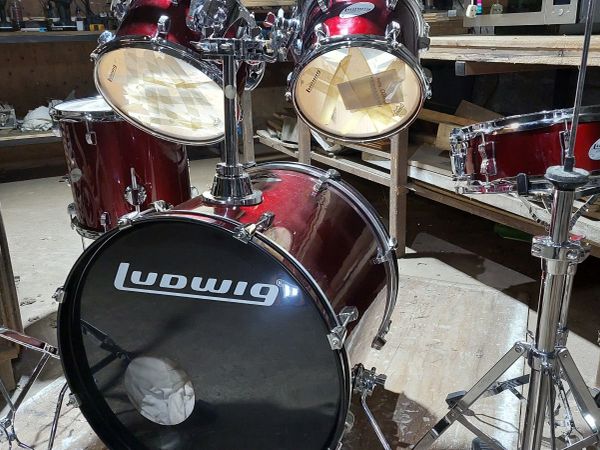 Ludwig 5 piece Drum Kit