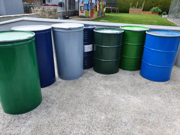 Metal barrels deals for sale