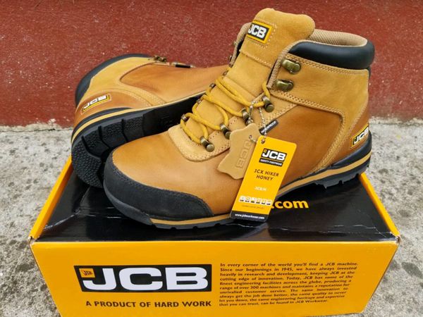 JCB Lightweight Waterproof Safety Boots NEW