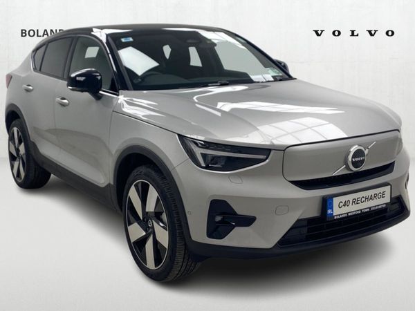 Volvo C40 Coupe, Electric, 2024, Silver