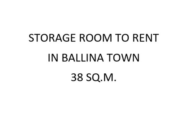 Storage Room to Rent in Ballina Town