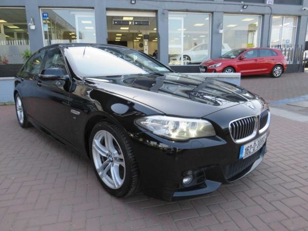 BMW 5-Series Saloon, Diesel, 2016, Black