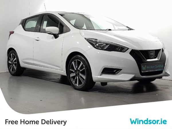 Nissan Micra Hatchback, Petrol, 2019, White