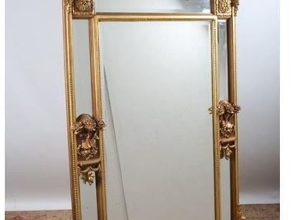 2 Matching  Antique Mirrors