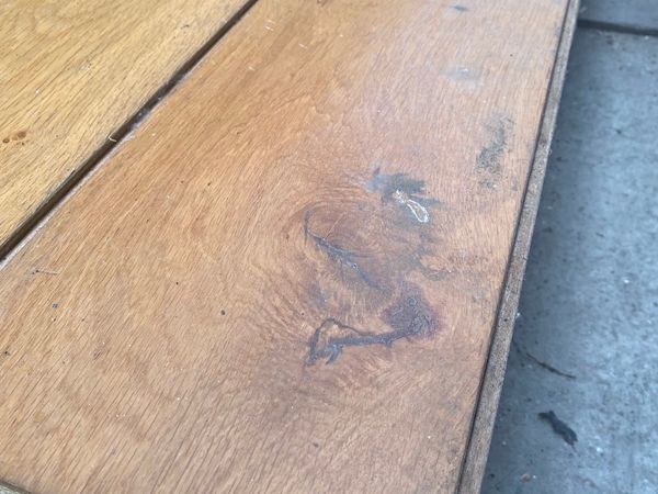 9 inch reclaimed semi solid oak flooring