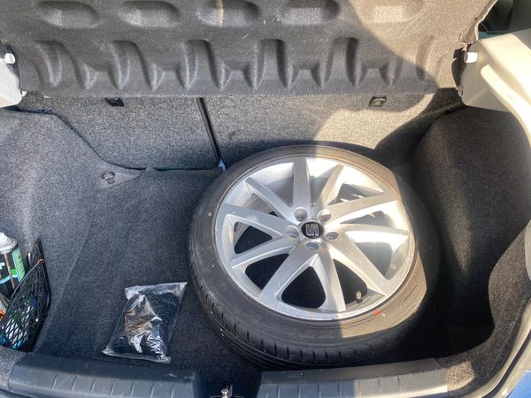 Seat Ibiza FR spare rim and tyre