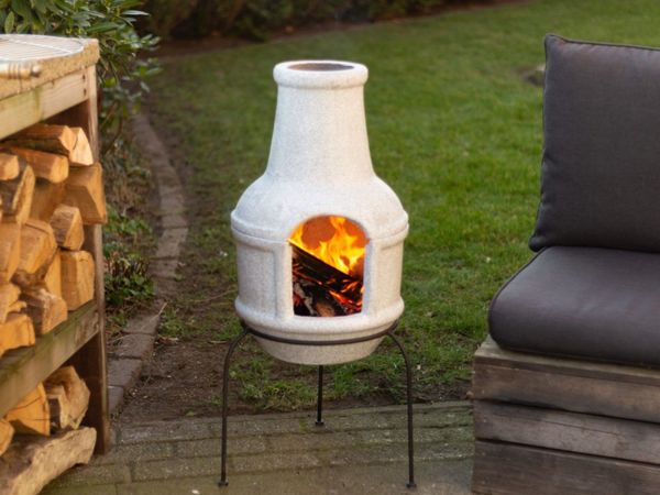 Fancy Flames Ceramic BBQ And Fire Pit
