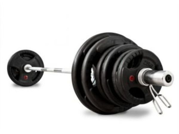 100kg 7ft bar and Plate Set-Free Delivery