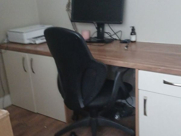 Fantastic Desk with great storage for sale Naas