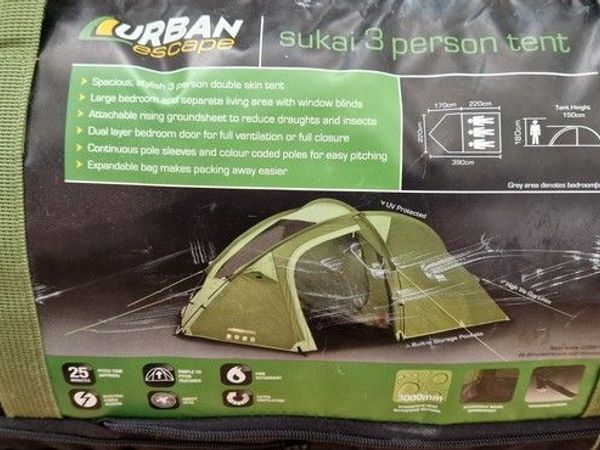 3 person tent
