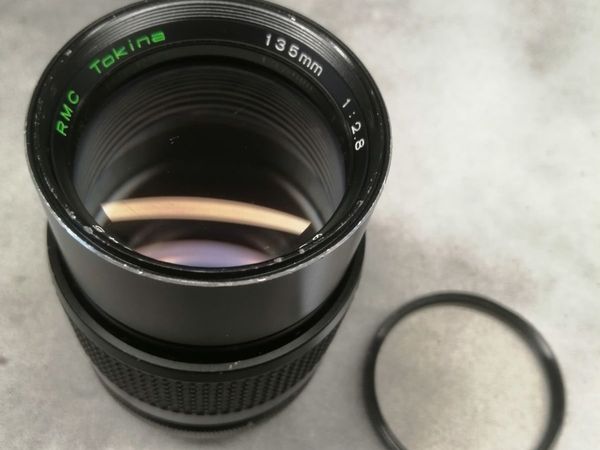 Tokina RMC 135mm f2.8 Minolta MD mount manual focus lens,