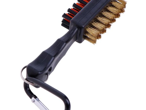 CG Opti Club Cleaner Brush with Carabiner Clip