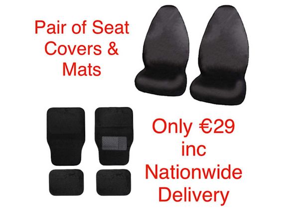 Seat Covers and Mats only €29 inc Delivery